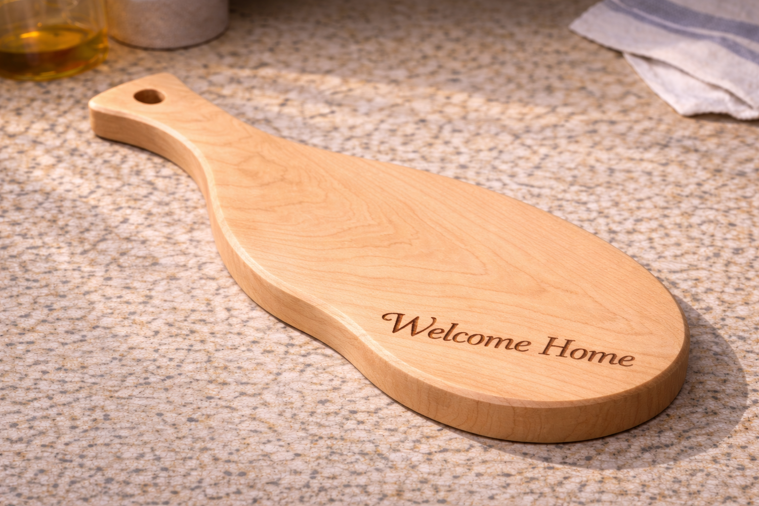 Maple Charcuterie Board with Handle - VIP